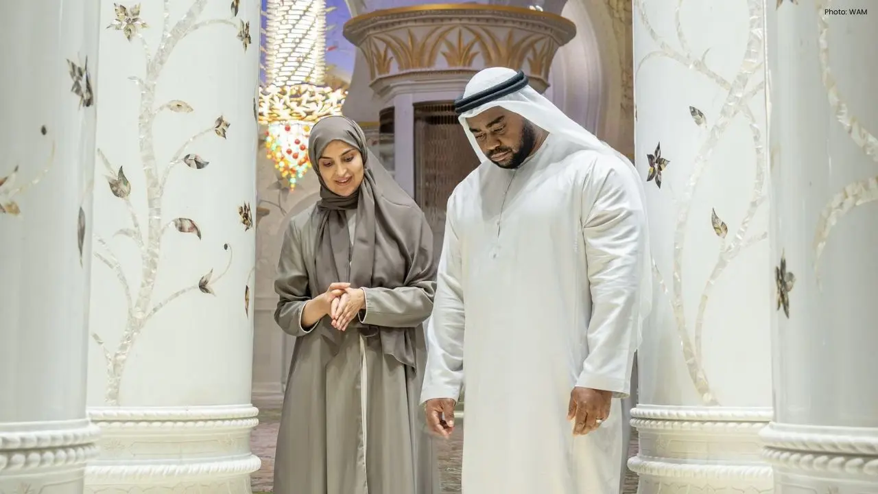 Trinidad Minister Explores Sheikh Zayed Grand Mosque in Abu Dhabi