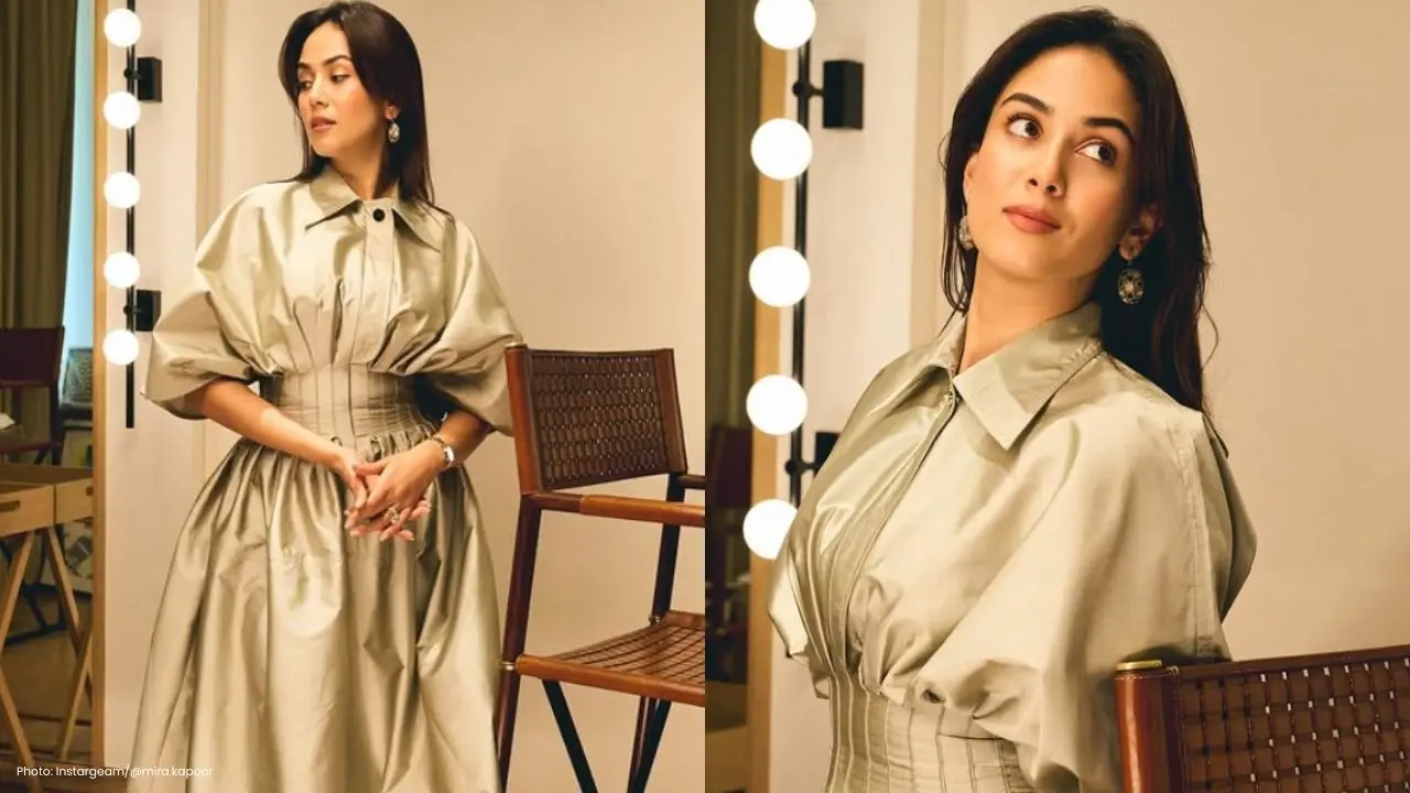 Mira Rajput Kapoor Stuns Fans in Elegant Ivory Dress