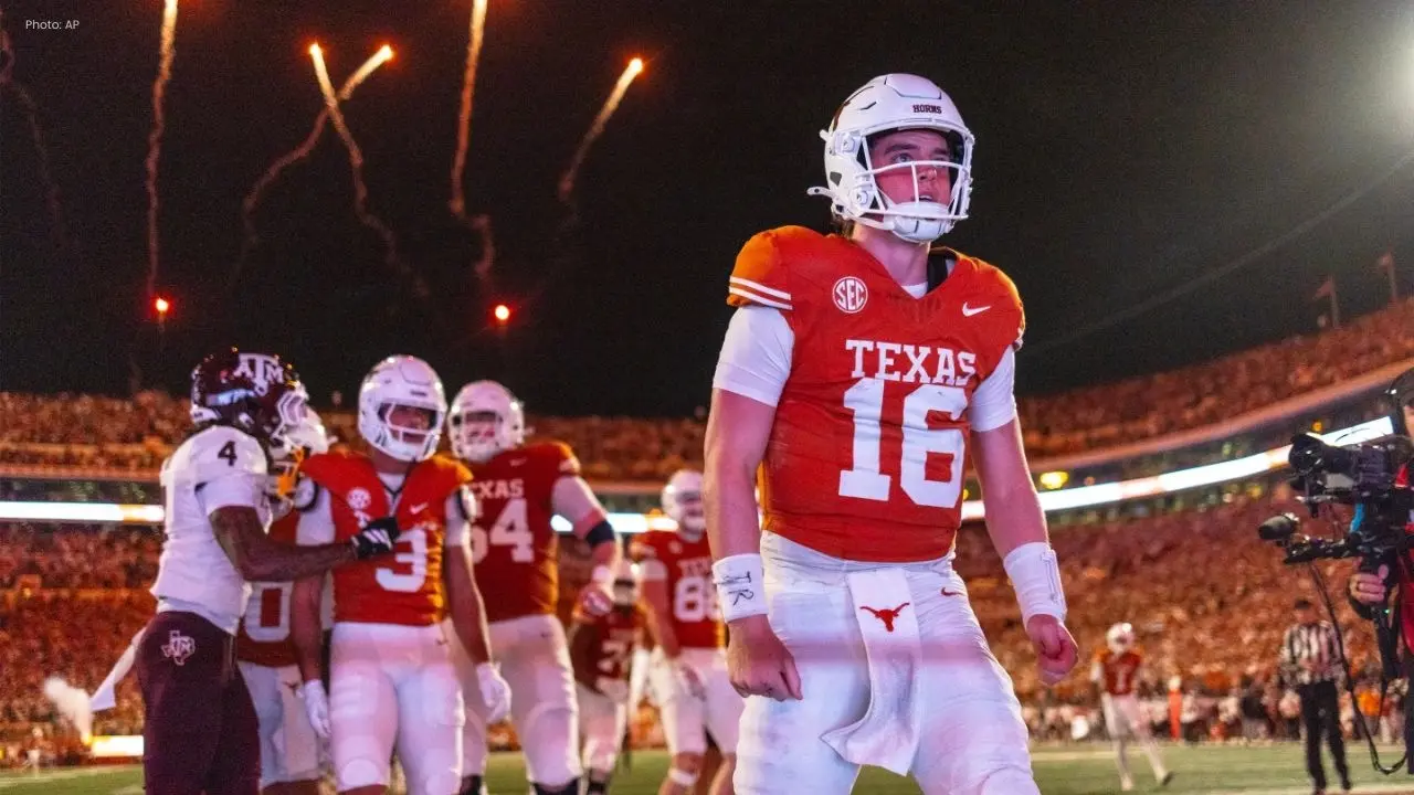 Texas Stuns Aggies as Manning Leads Late Surge to End Perfect Run