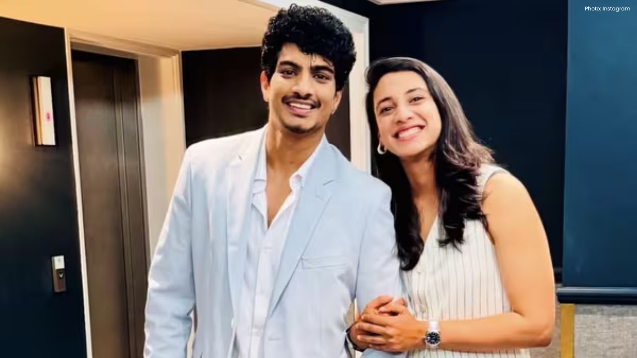 Palaash Muchhal's Airport Appearance Following Wedding Delay