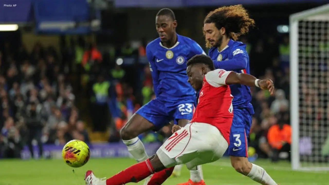 Merino Header Secures 1-1 Draw for Arsenal Against 10-Man Chelsea