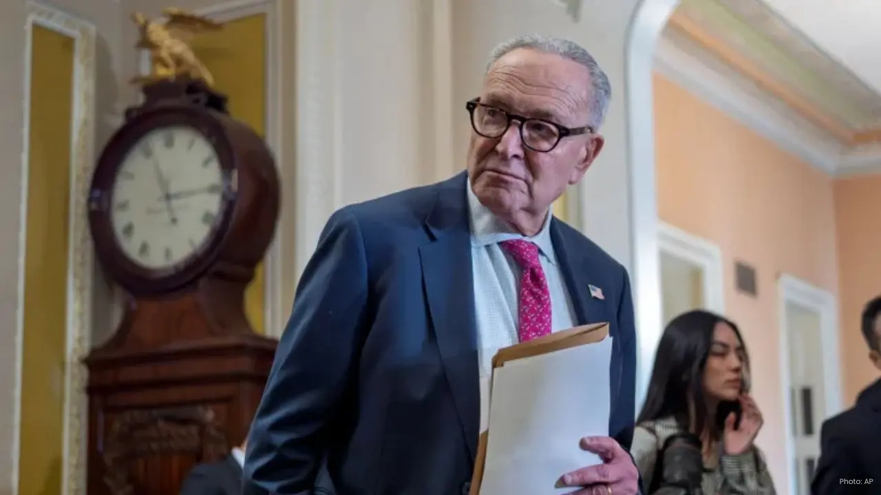 Bomb threats citing false 2020 claims target three of Schumer’s offices