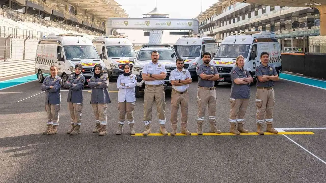 National Ambulance Ensures Comprehensive Medical Services at Abu Dhabi F1
