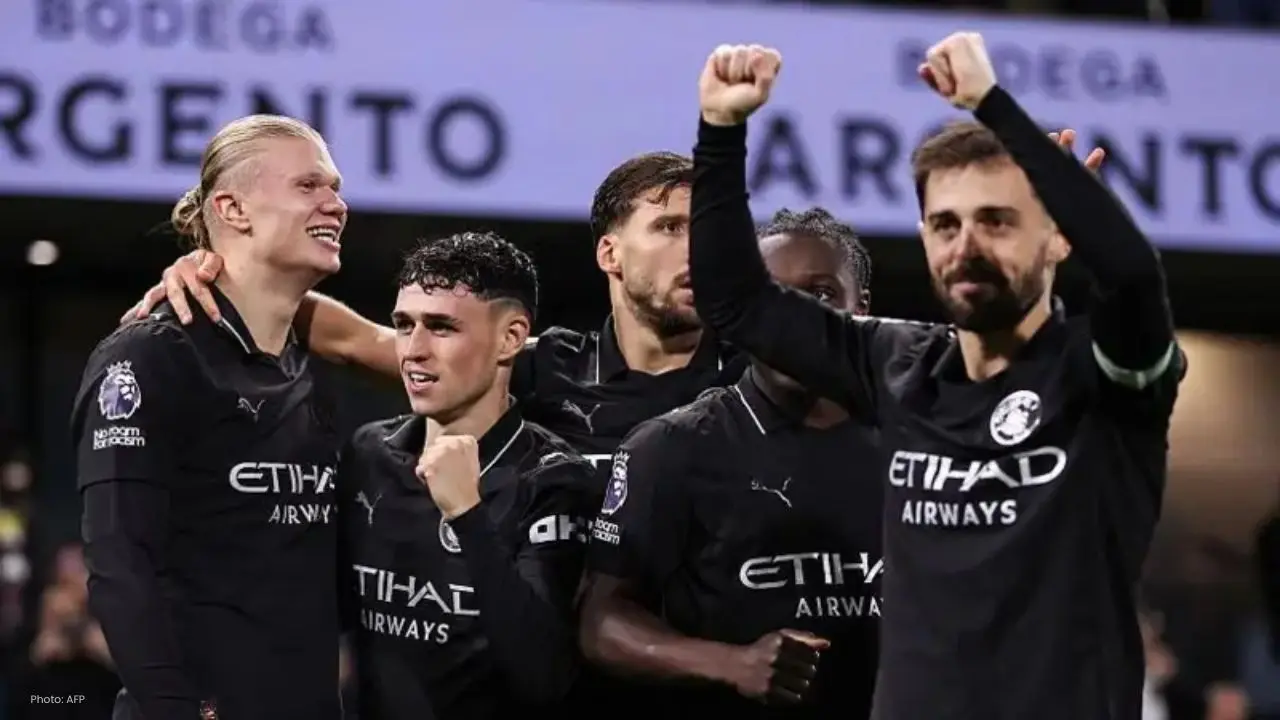 Haaland Hits 100 as Man City Edge Fulham in 5-4 Thriller