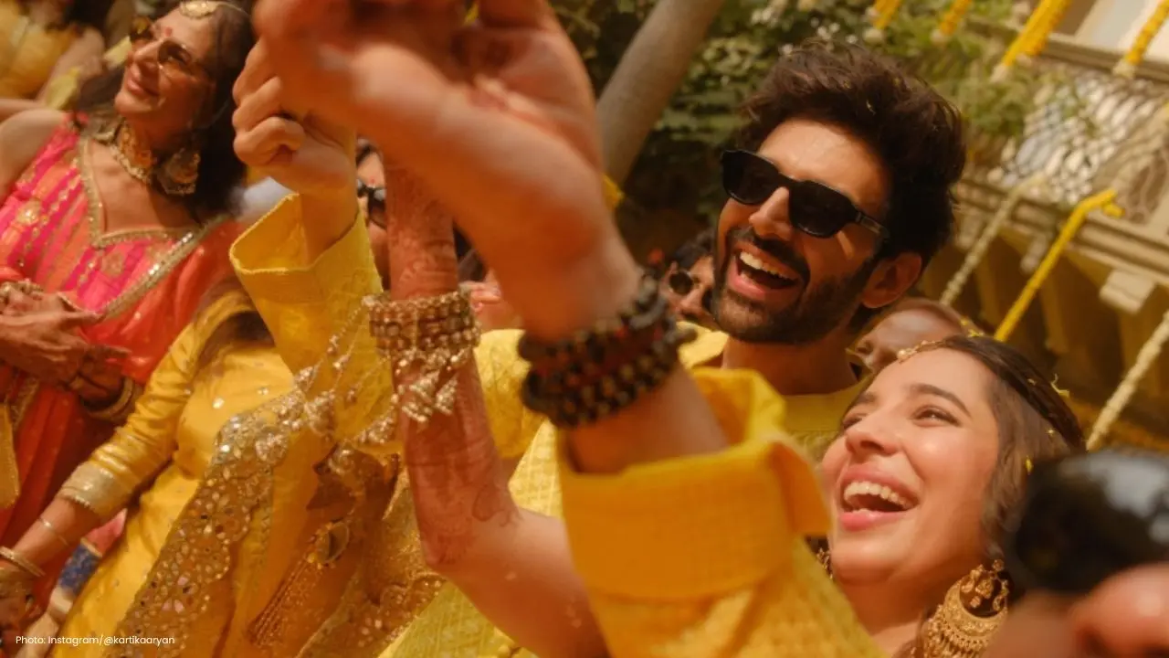 Kartik Aaryan Celebrates Sister’s Haldi with Joyful Dance