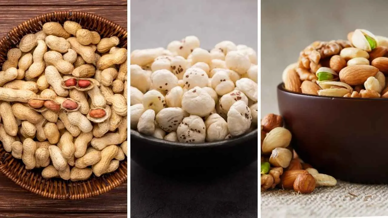 Peanuts, Makhana, or Mixed Nuts: Which Snack Aids Weight Loss and Cholesterol Control?