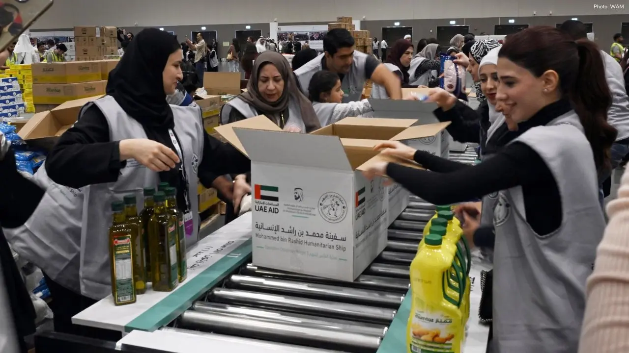 UAE Gathers 10 Million Meals for Gaza via Humanitarian Initiative