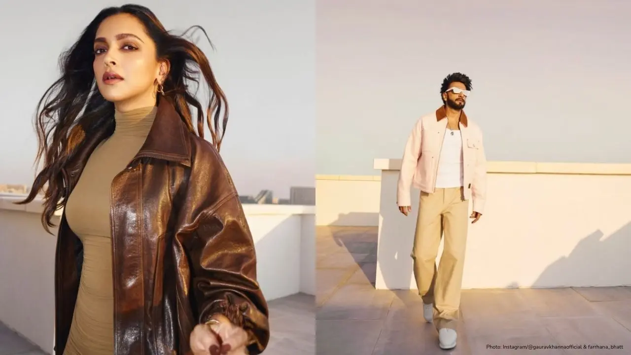 Deepika Padukone and Ranveer Singh Dazzle at Abu Dhabi F1