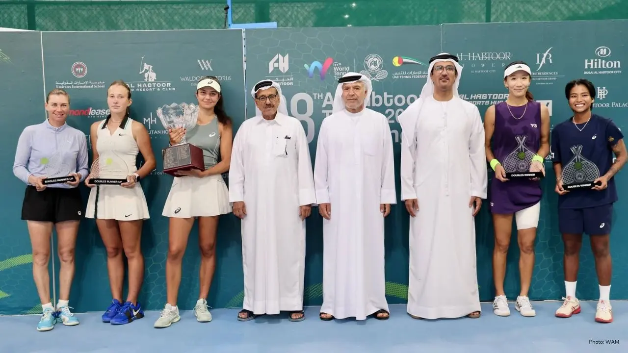 Petra Marcinko Triumphs at Al Habtoor Tennis Challenge in Dubai