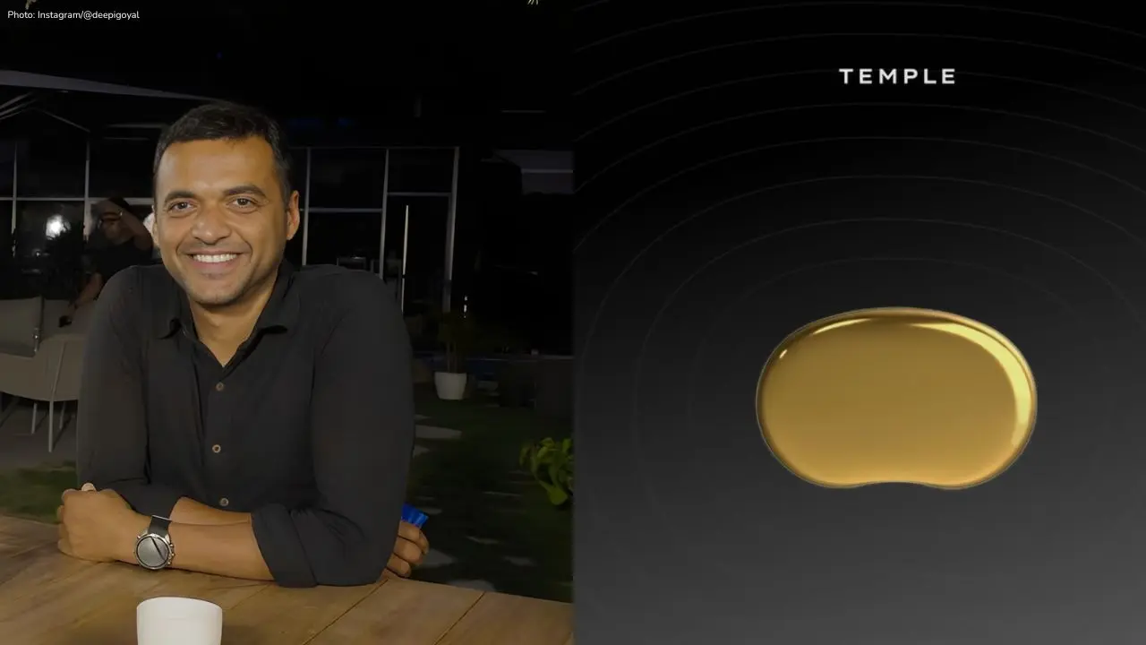 Deepinder Goyal Unveils the Temple Brain Monitoring Device