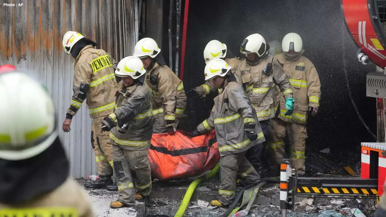 Tragic Fire in Jakarta Claims 20 Lives in Seven-Storey Building