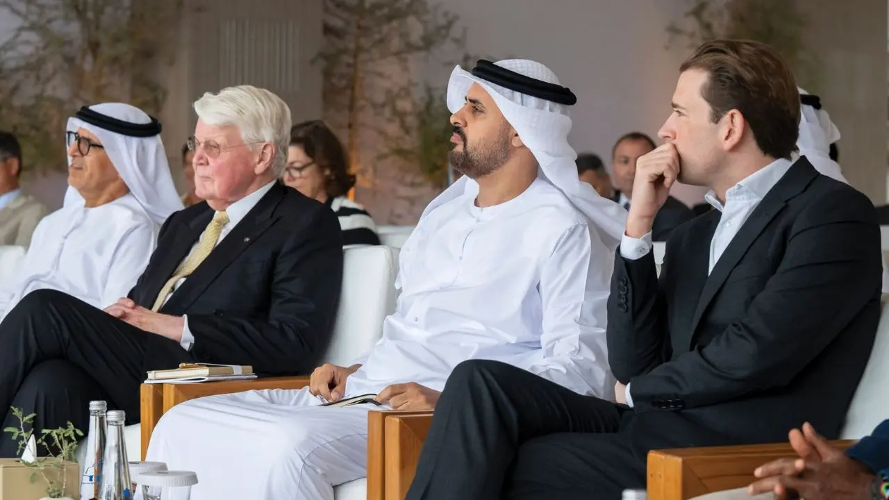 Sheikh Theyab Hosts Pivotal Global Development Dialogue