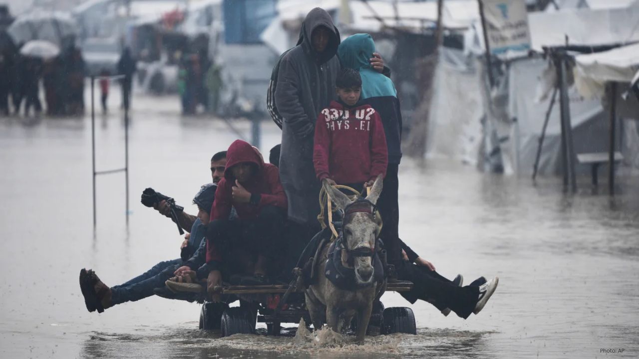 Devastating Floods Hit Gaza Amid Winter Crisis