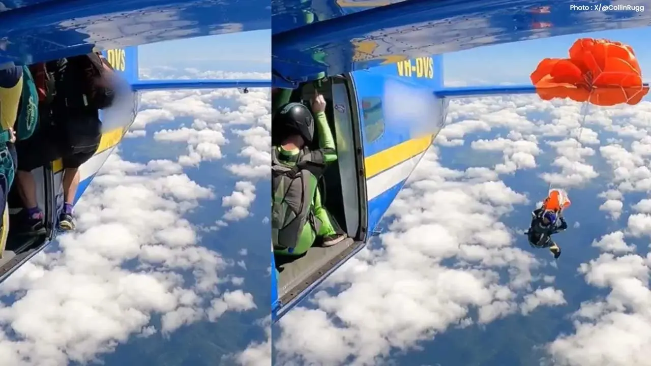 Skydiver Rescues Themselves from a Life-Threatening Parachute Mishap in Cairns