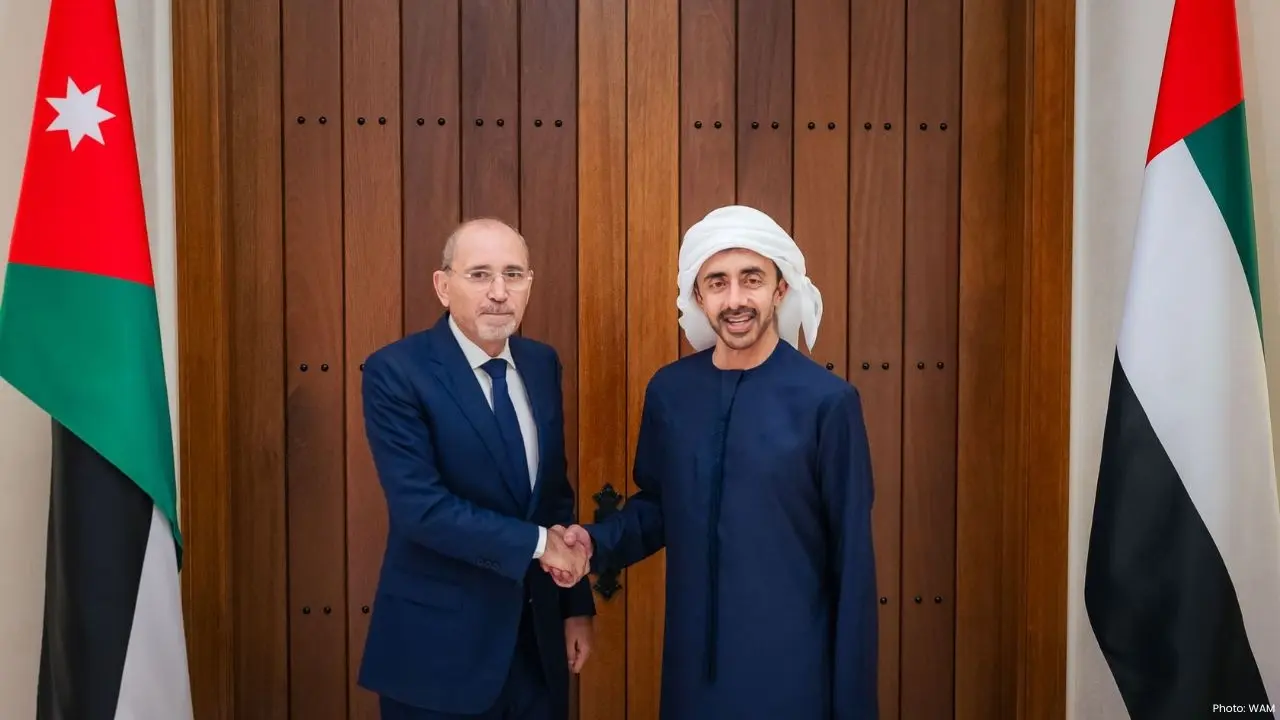 UAE and Jordan's Foreign Ministers Strengthen Ties in Abu Dhabi