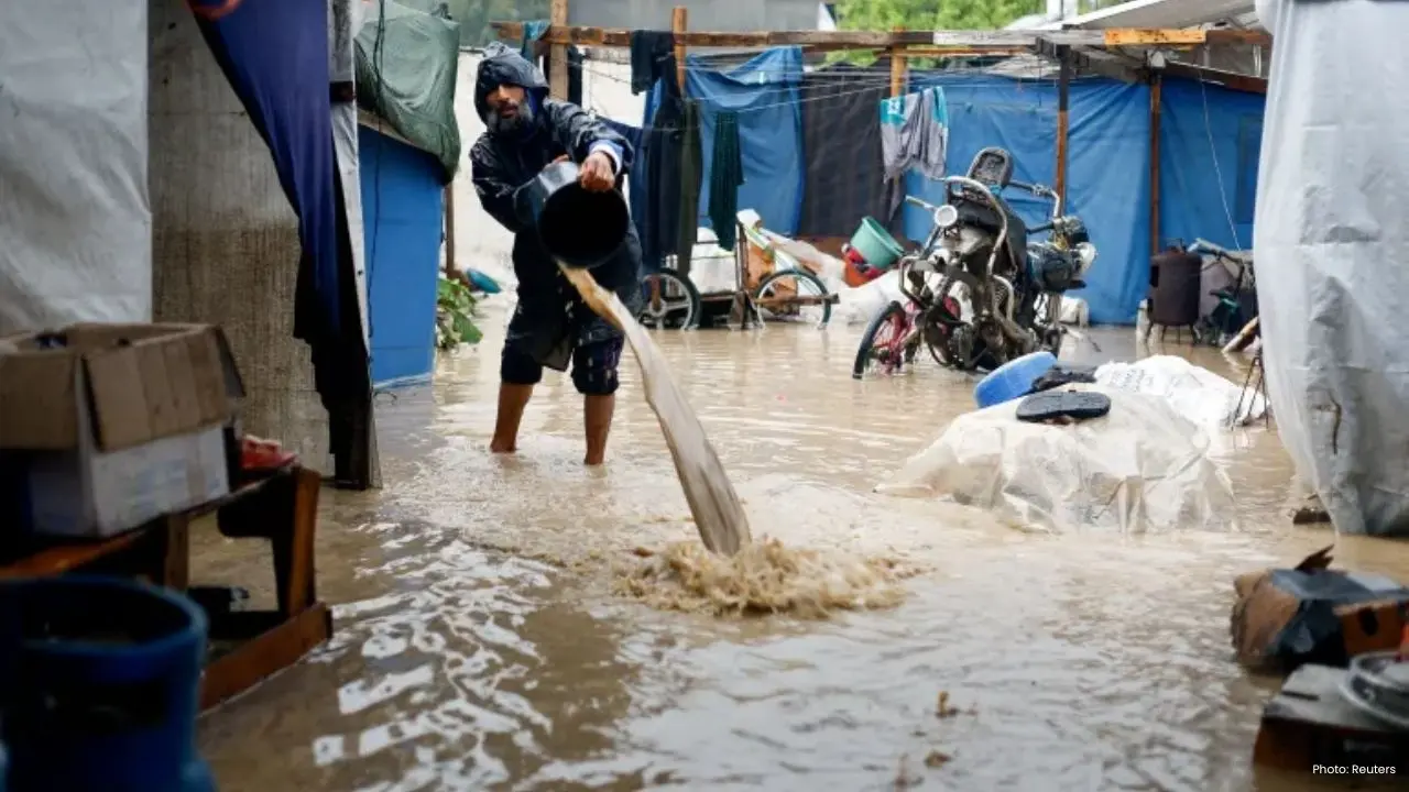Storm Byron Devastates Gaza, Leaving 14 Dead and Homes Flooded
