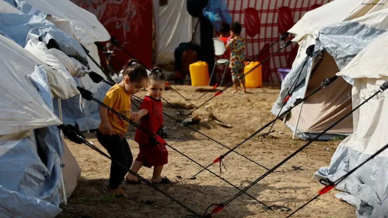 Winter Storm Submerges Gaza Tent Camps, Ceasefire Fails the Displaced
