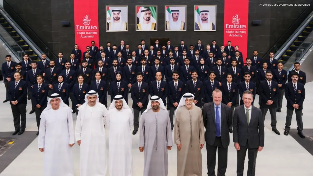 Emirates Flight Training Academy Celebrates Graduation of 77 Cadets