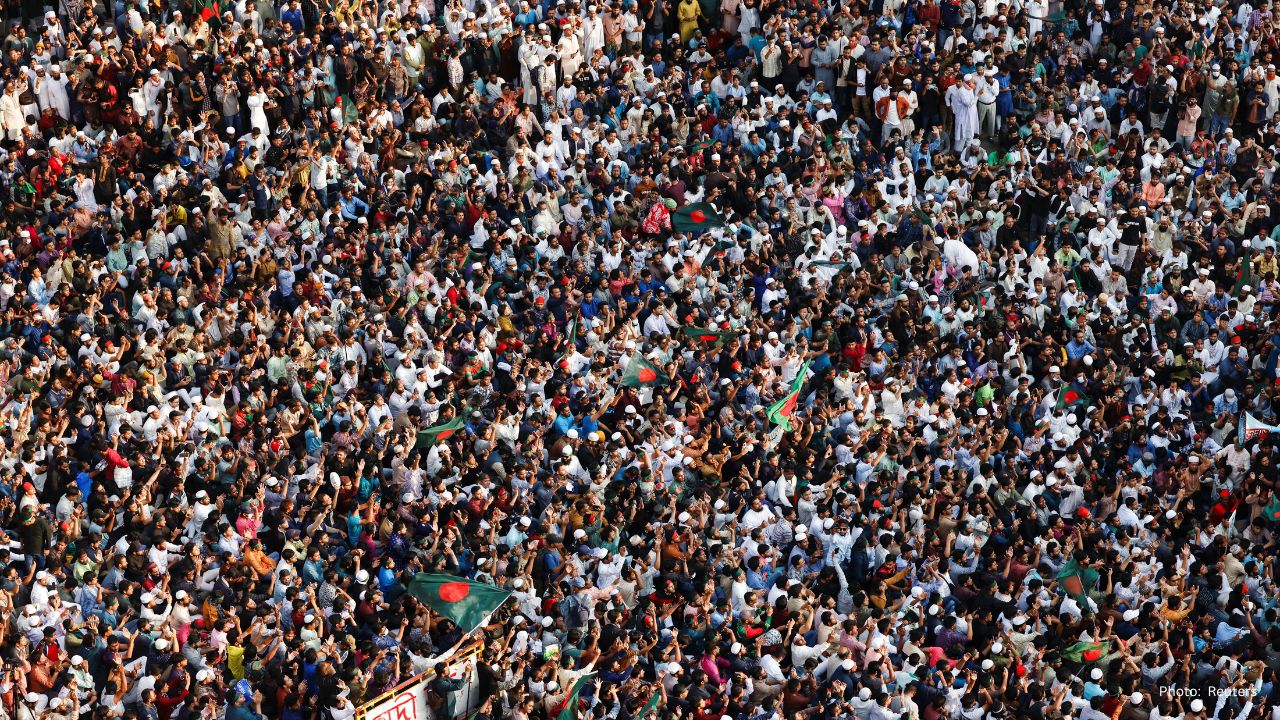 Unrest in Bangladesh Following Student Leader's Death, Government Calls for Calm