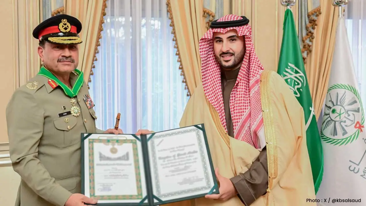 Field Marshal Asim Munir Awarded Saudi Arabia’s Prestigious Medal