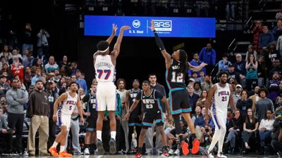 Dramatic Finish: Edgecombe’s Game-Winning 3-Pointer Sends 76ers Past Grizzlies