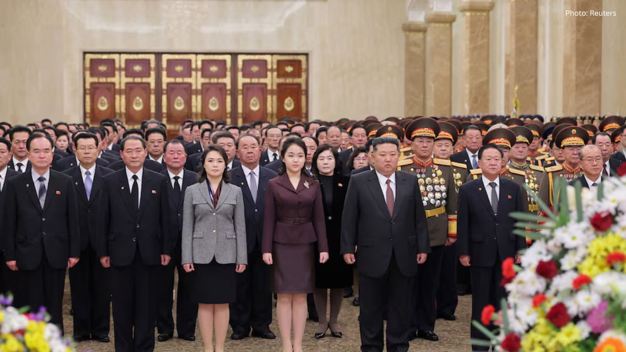 Ju Ae, Daughter of Kim Jong Un, Makes Debut at North Korea’s Mausoleum