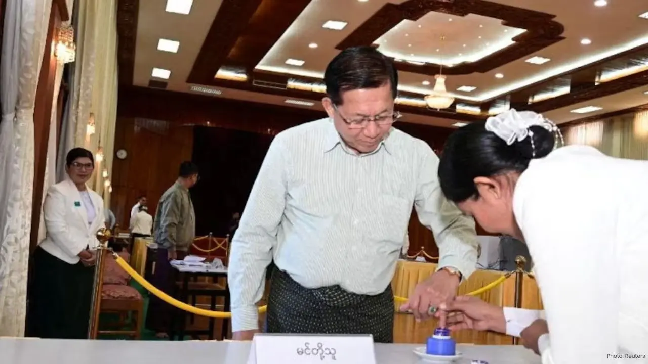 Military-Backed Party Leads Myanmar Elections Amidst Turmoil