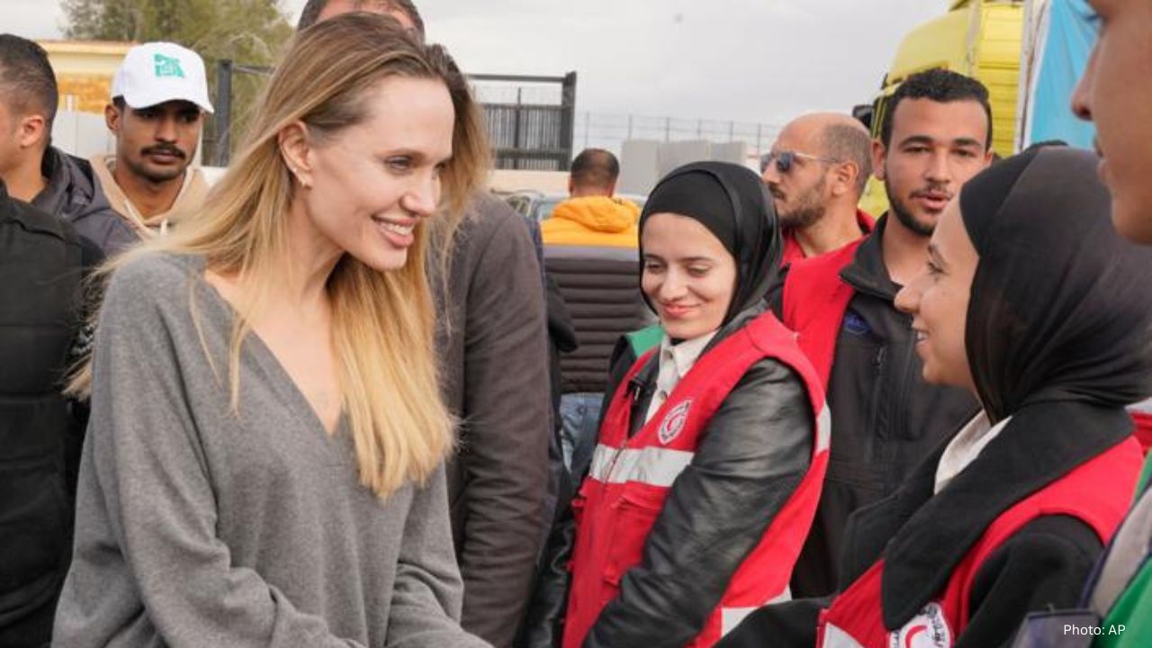 Heartbreaking Fire in Gaza Takes Grandmother and Grandson's Lives Amid Jolie's Visit