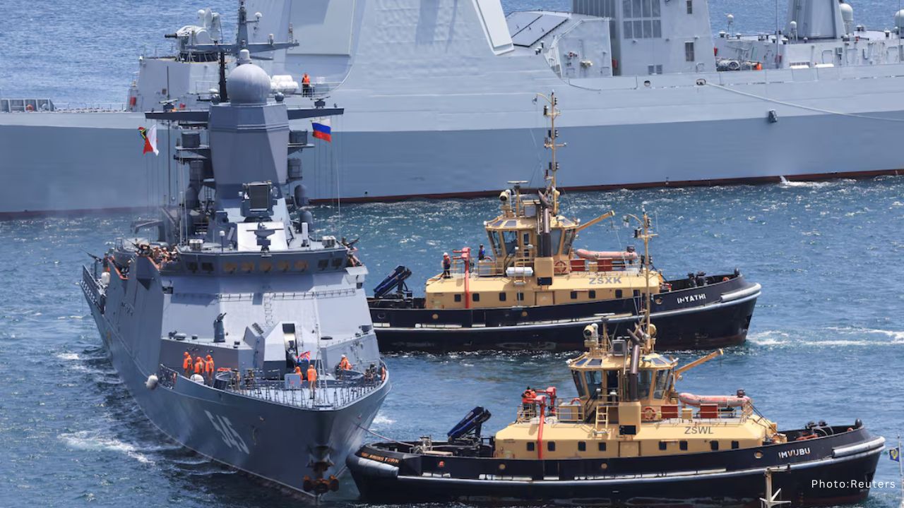 Naval Drills Featuring China, Russia, and Iran Kick Off in South Africa