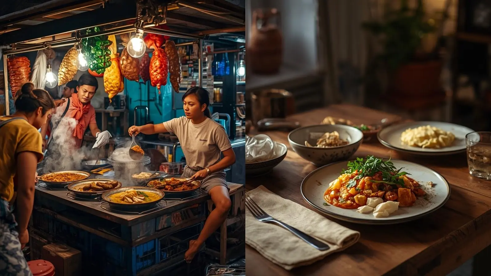 The Surprising Caloric Disparity: Street Food vs. Home Cooking