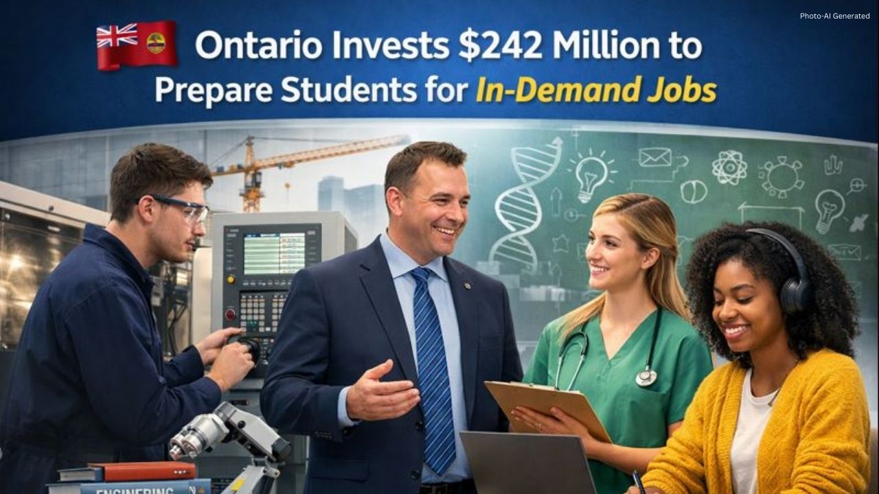 Ontario Invests $242 Million to Prepare College, University Students for In-Demand Jobs