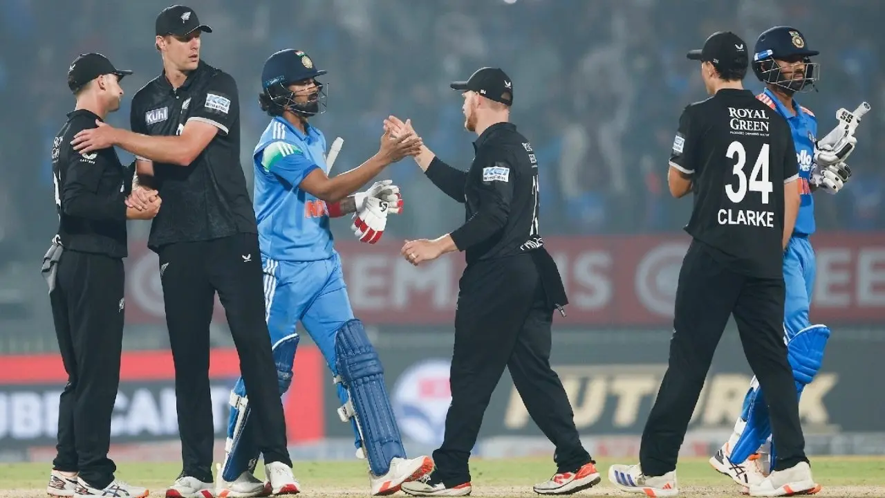 Thrilling 2nd ODI: Mitchell’s Unbeaten Century Secures Win for New Zealand Over India