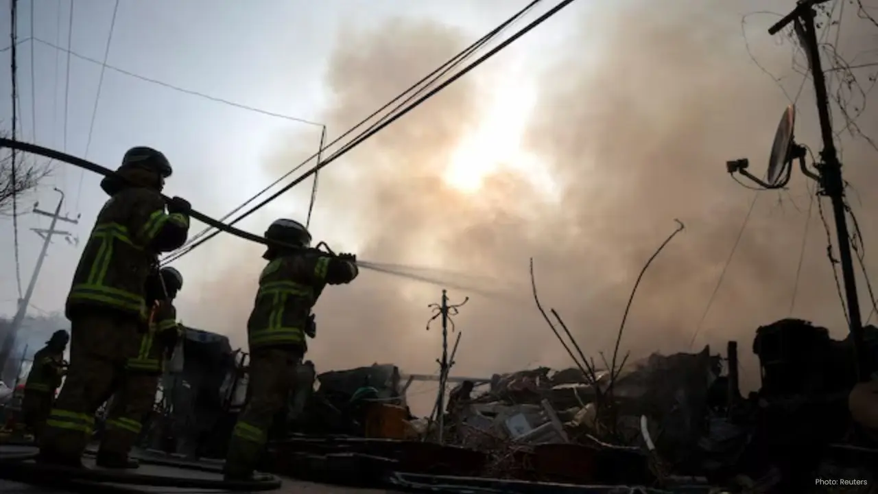 Guryong Village Fire in Gangnam Leads to Resident Evacuations