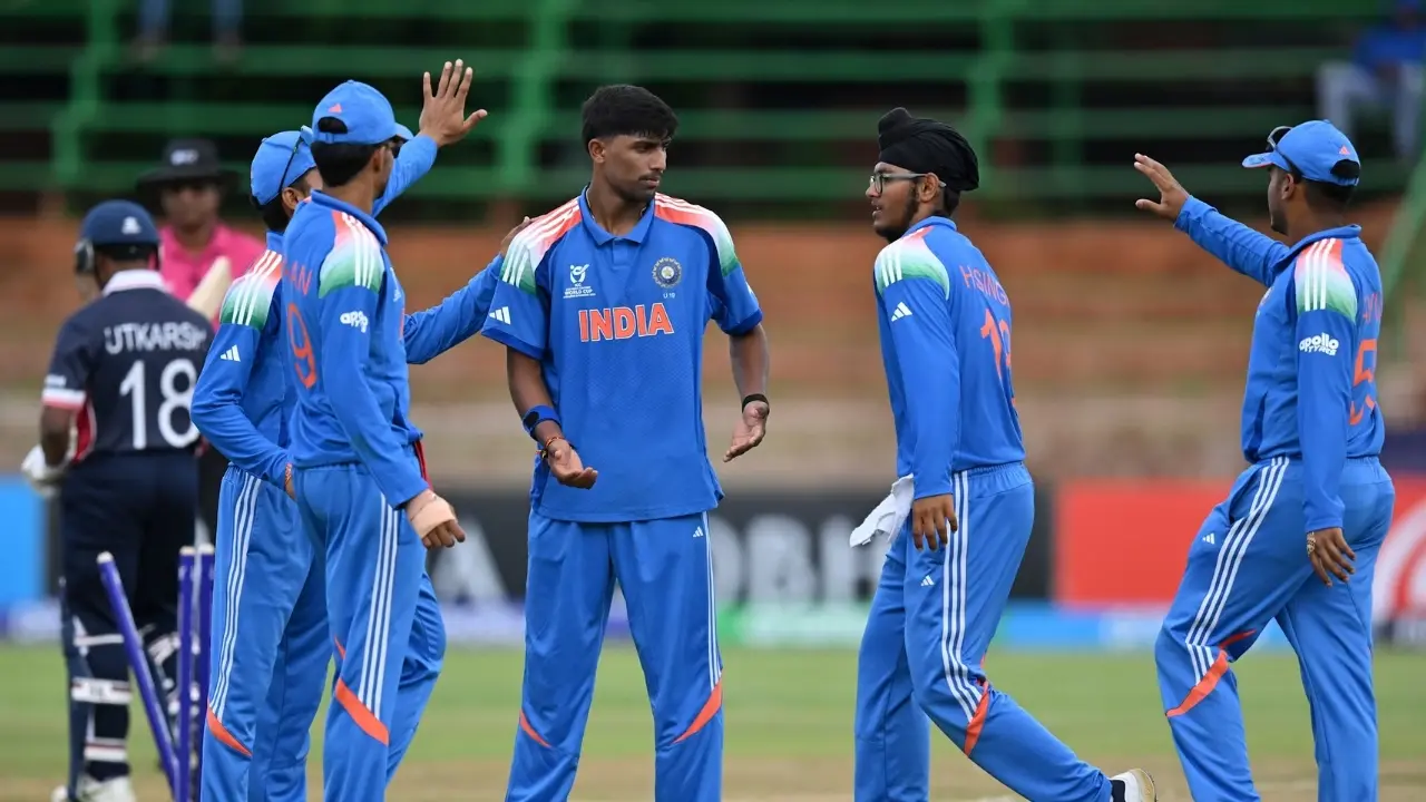 India’s Under-19 Team Dominates USA in World Cup Opener