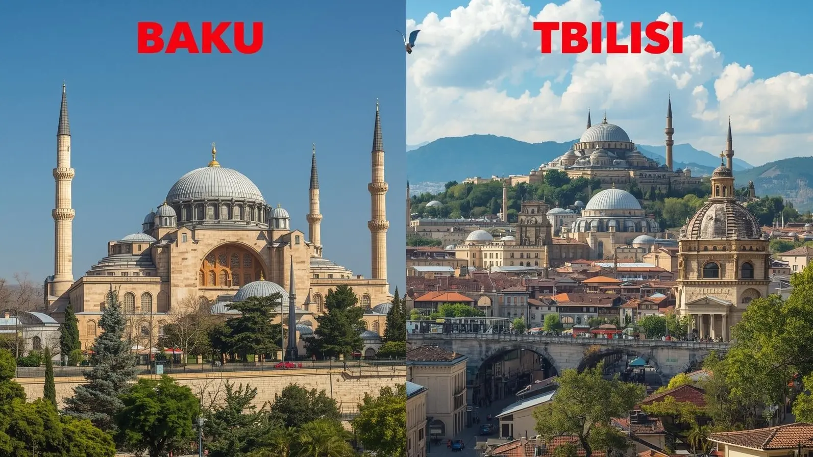 Baku vs Tbilisi: A Tourist's Guide to Costs and Walkability
