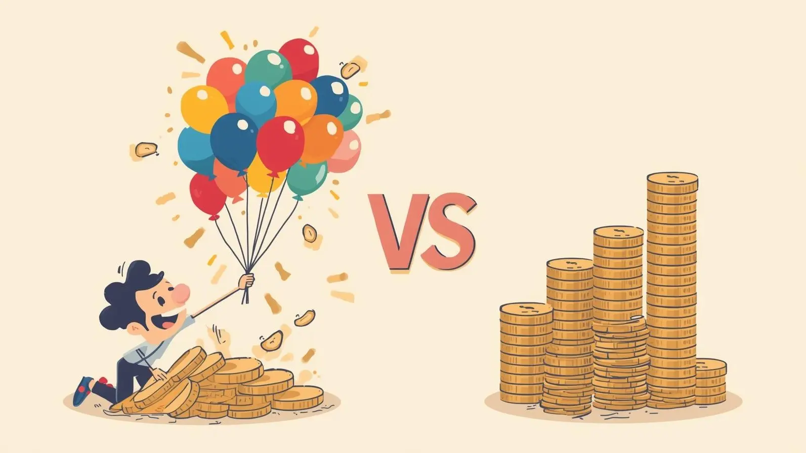 The Tension Between Instant Comfort and Strategic Financial Planning