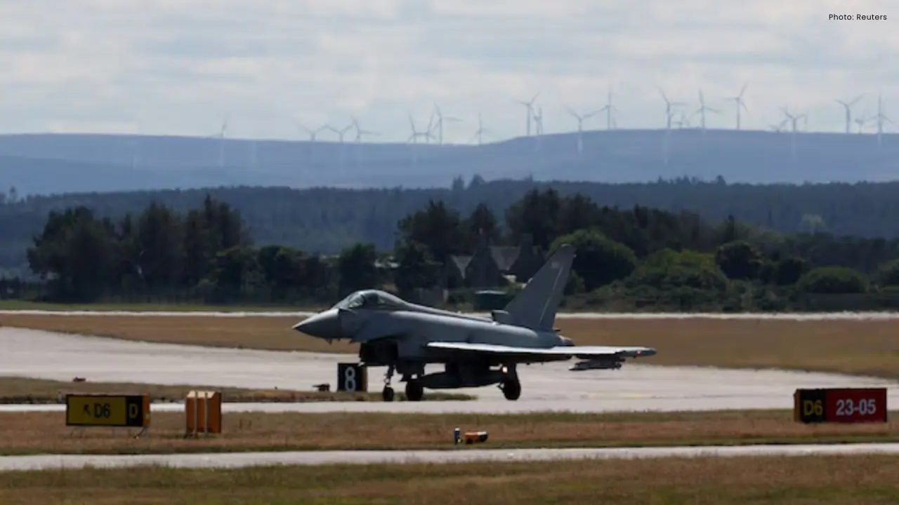 UK Invests $608 Million in Typhoon Fighter Jet Radar Enhancement