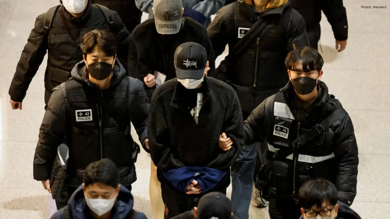 South Korea Returns 73 Fraud Suspects from Cambodia Amid Major Scam Crackdown