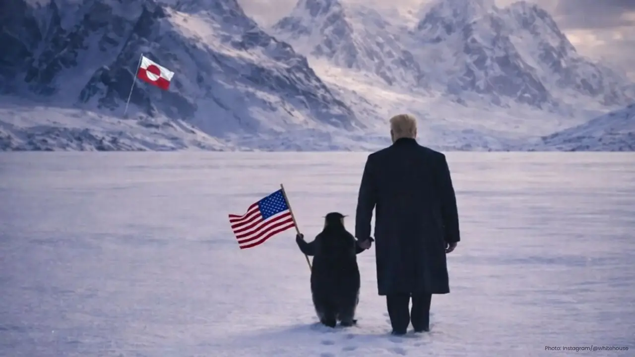 Trump's Greenland Meme Sparks Online Controversy