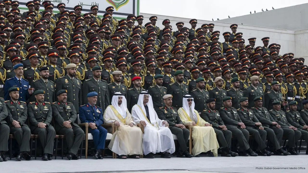 Sheikh Mohamed bin Zayed Celebrates Zayed Military College Graduates