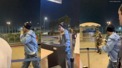 Shah Rukh Khan En Route to Dubai for Prestigious Award