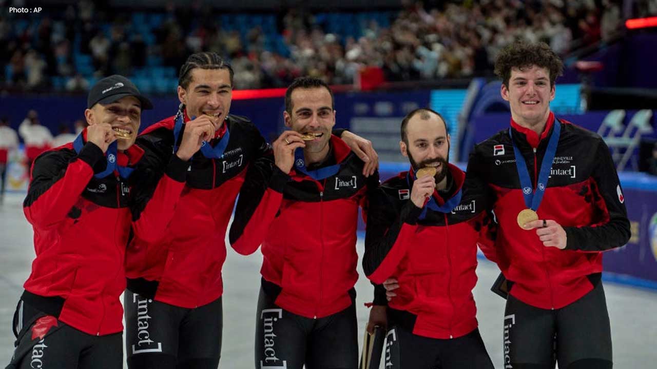 Canada Wins Gold and Silver at Short Track World Championships in Montreal
