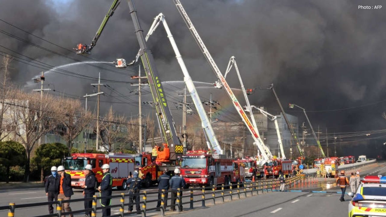 South Korea Factory Fire in Daejeon Kills 14, Dozens Injured