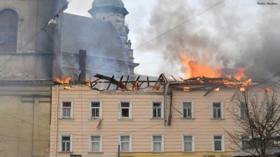 Russia Daytime Drone Attack on Ukraine Injures Dozens, Hits Lviv