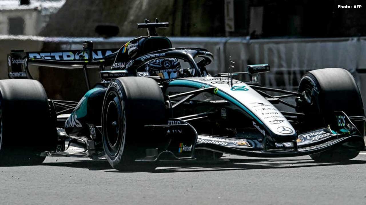 George Russell Leads Mercedes 1-2 in Japanese Grand Prix Practice