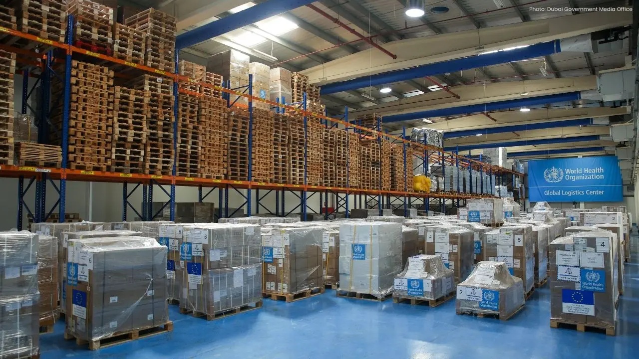 Dubai Humanitarian Dispatches 22.3 Tonnes of Medical Supplies to Gaza