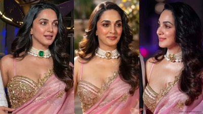 Kiara Advani Shines in Elegant Saree at NMACC Celebration