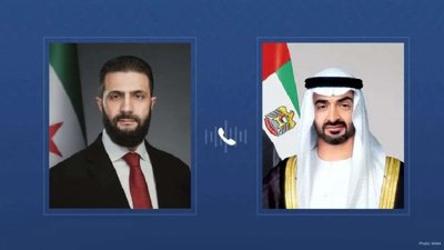Sheikh Mohamed and Syrian President Discuss Vital Bilateral Relations
