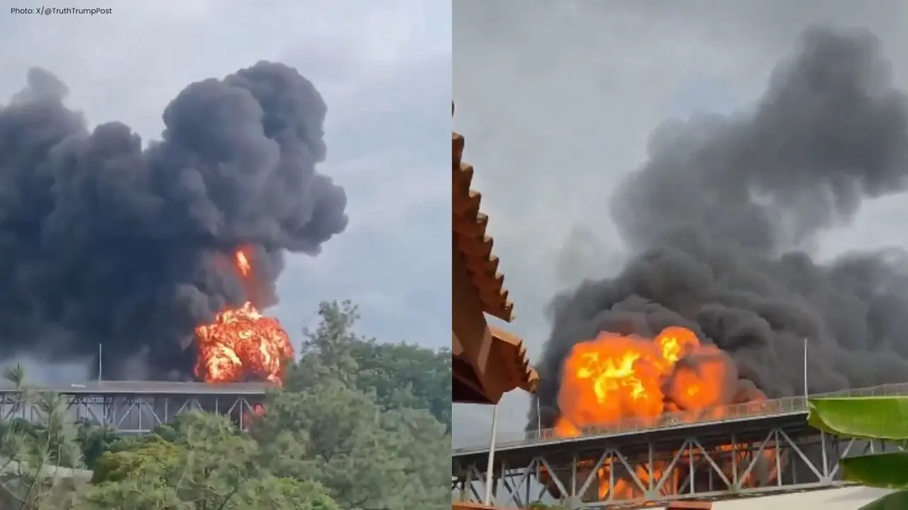 Blast from Fuel Tanker Near Panama Bridge Injures Many