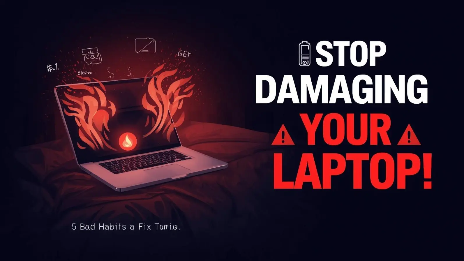 5 Common Laptop Mistakes That Could Be Harming Your Device – Here's How to Fix Them